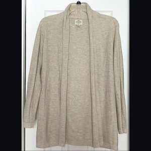 Cream/Tan Cardigan - Women’s